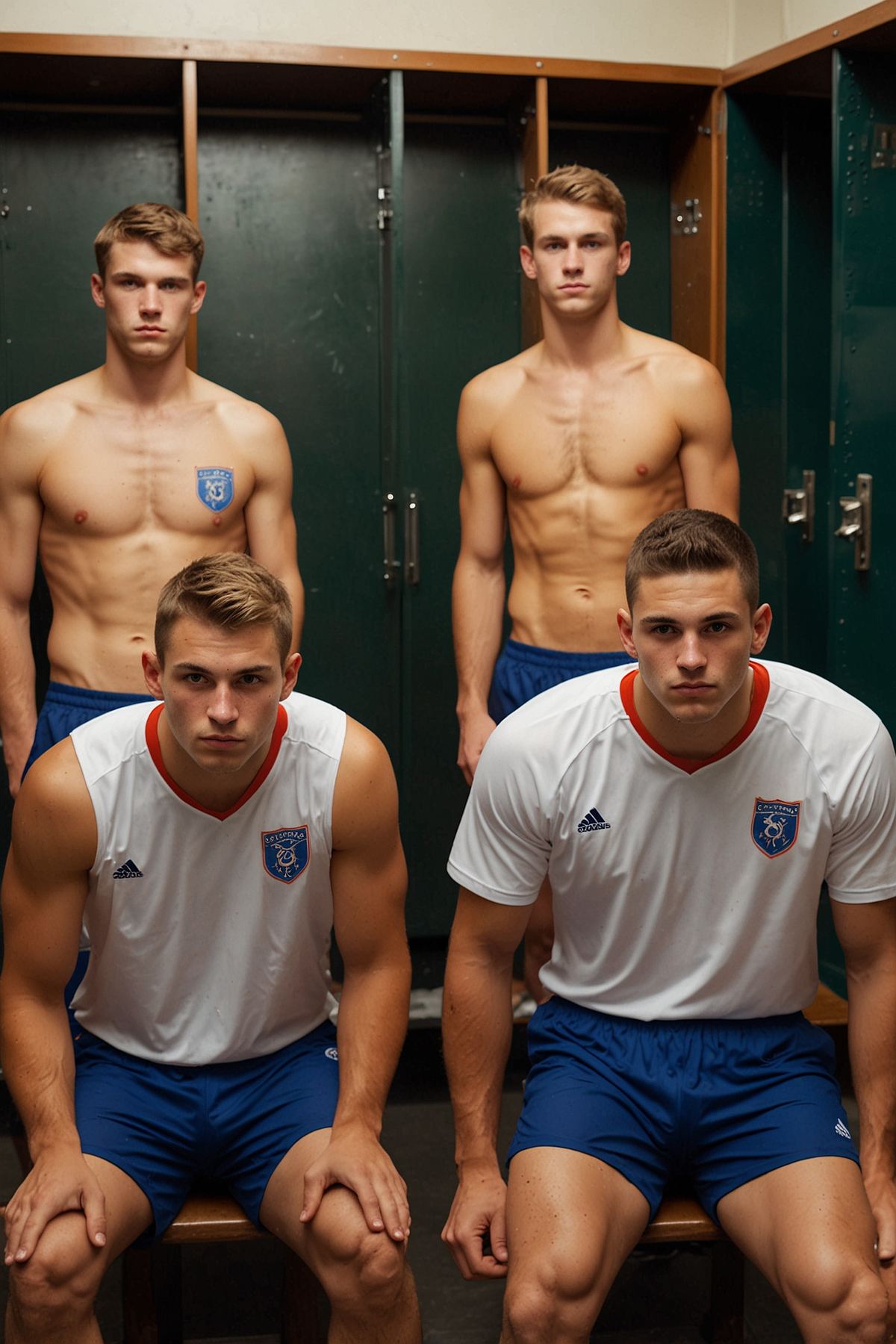 Piss Jocks hero image — athletic jock performers